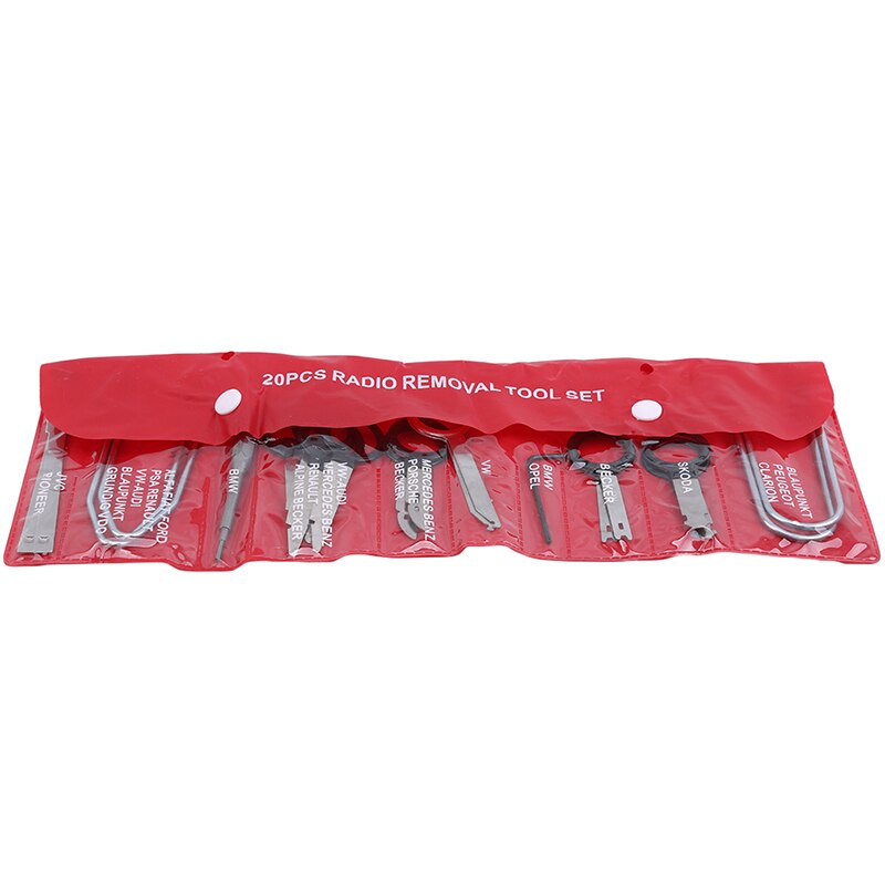 Car Audio Maintenance Kit Auto Trim Stereo Repair Panel Remover Pry Bar Car Dash Radio Door Trim Panel Clip Tools Set