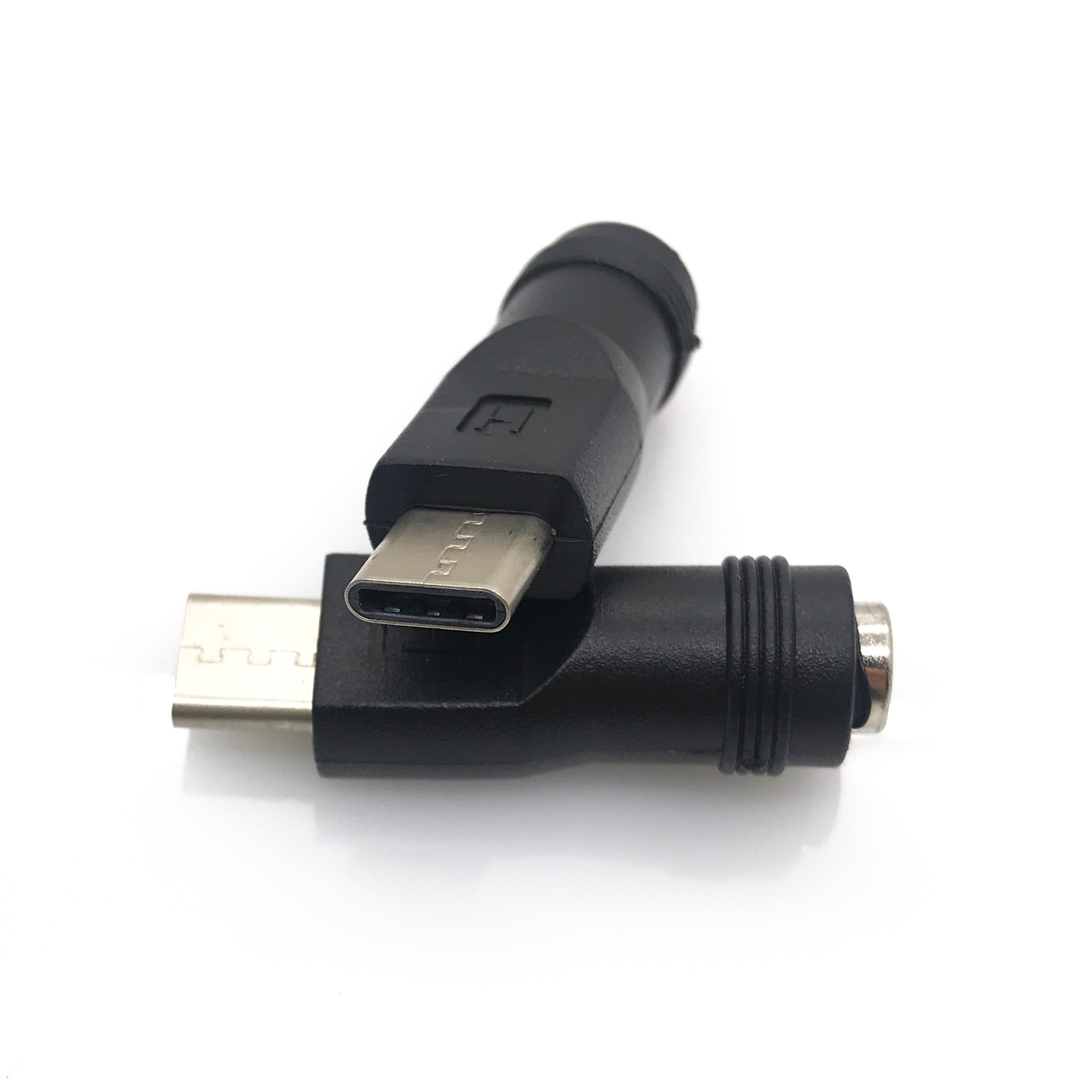1PCS 5V DC 5.5*2.1mm Power Jack USB 3.1 Type C USB-C Type-c 5.5mm * 2.1mm Mini USB en Micro USB DC Power Connector Adapter