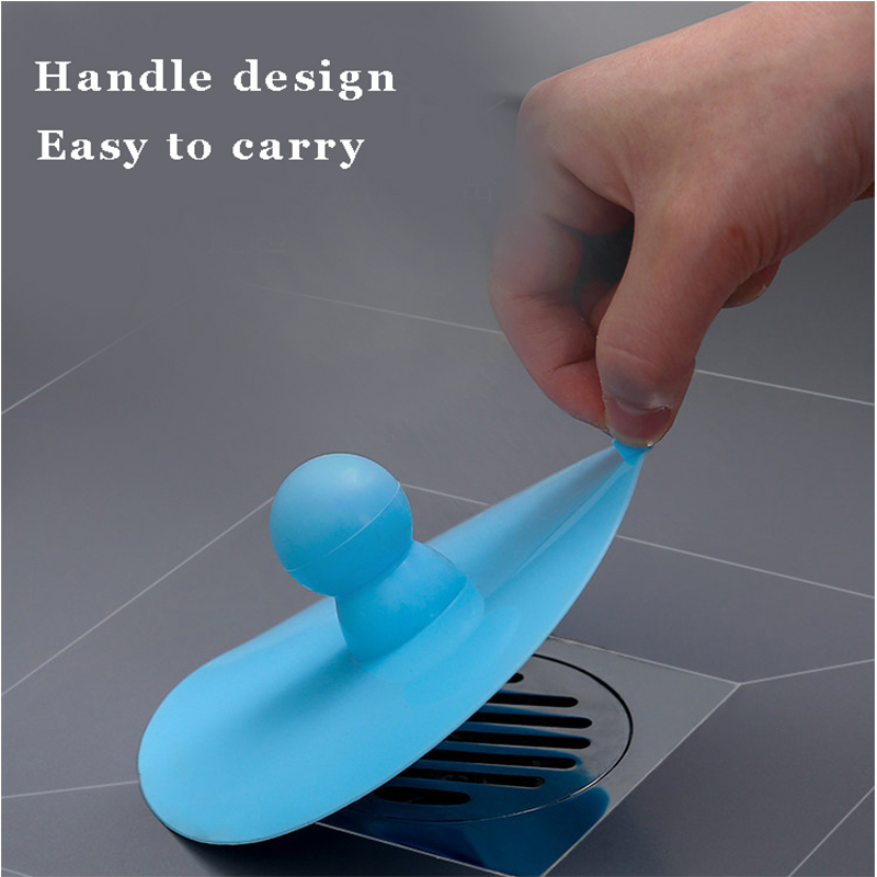 Cocina Baño de silicona, almohadilla desodorante de drenaje de suelo, taza de succión para Cocina, desodorante de alcantarillado, tapa de drenaje de agua