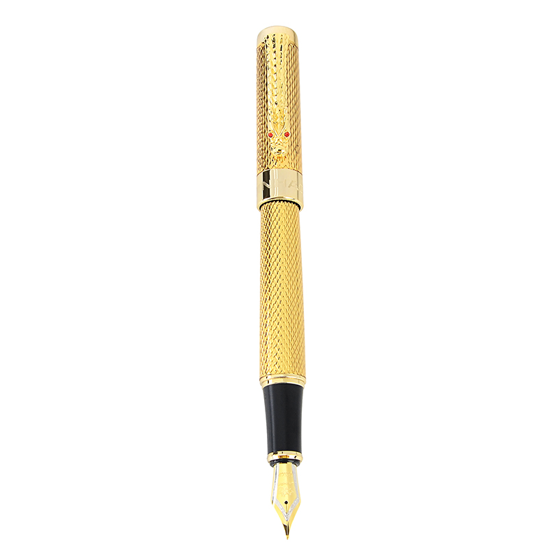 Pluma estilográfica Jinhao 1200 de de dragón oriental de lujo, bolígrafos de tinta para de negocios y oficina, útiles de papelería para escritura y escuela