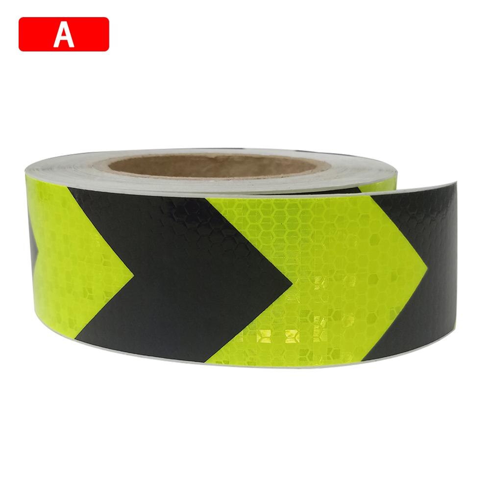 5cm*300cm Car Reflective Tape Decoration Stickers Car Warning Tape Strip Safety Reflection Tape Film Auto Reflector Sticker: A