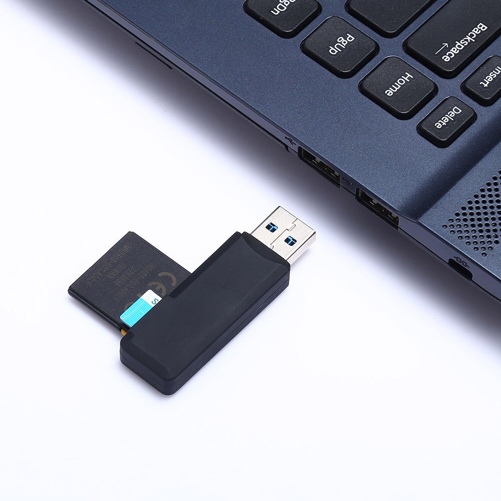 Adaptador de lector de tarjetas de memoria SD USB 3,0, alta velocidad, duradero, para Micro SD SDXC TF GDeals