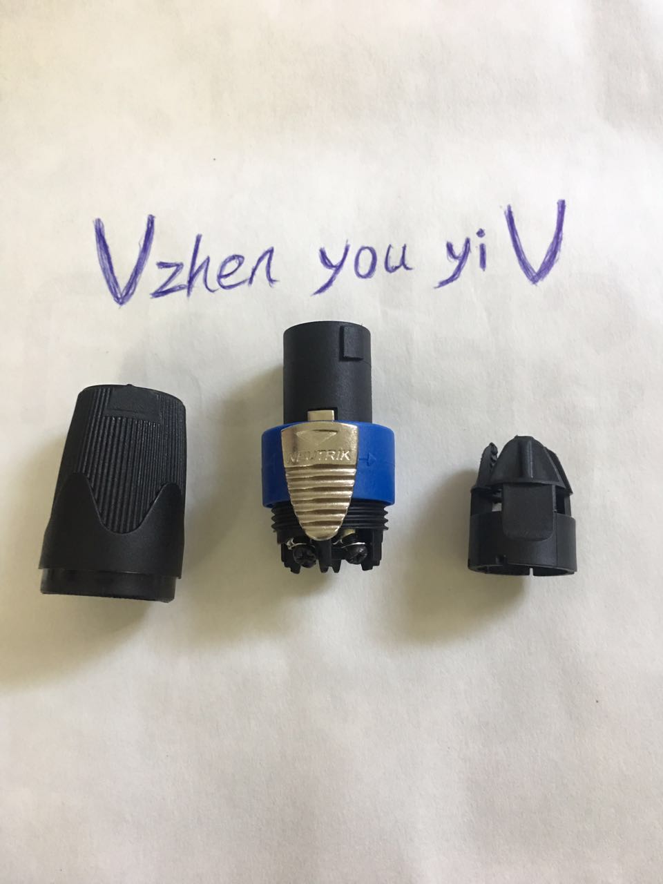 5 pcsFree Voor gloednieuwe type NL4FX Speakon 4 Pole Plug Mannelijke Audio Speaker Connectors