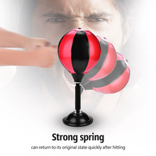 Desktop PU Punching Bag Speed Ball Toy Stress Relief Adult Sport Boxing Training Desktop Punch