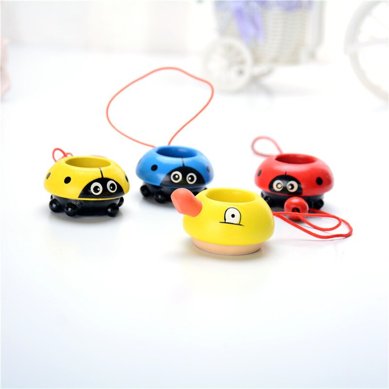 Houten Multi Randen Caleidoscoop Cartoon Bee Eye Effect Prisma Interessante Educatief Speelgoed Voor Kinderen Leren Verjaardagscadeautjes