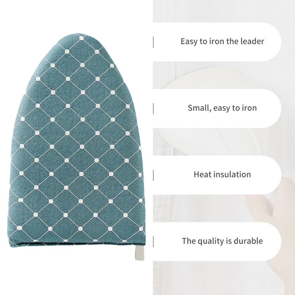 Tabla de planchar de mano de tela, guantes de planchado a vapor resistentes al calor, manopla de vapor para tienda de ropa