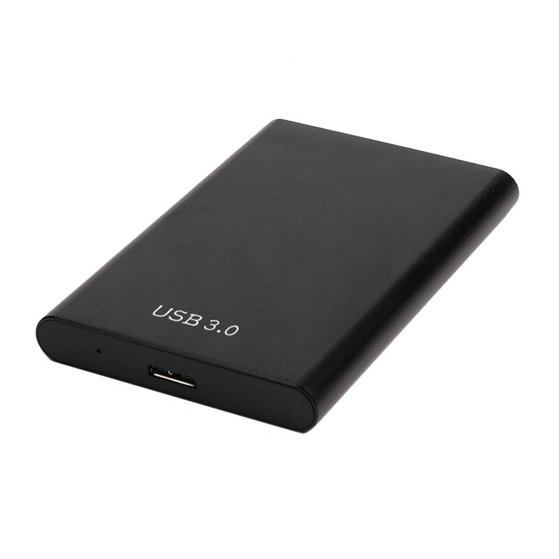 External Hard Disk HDD 2.5-Inch Portable USB3.0 External Mobile Hard Disk Storage For Desktop PC Laptop: 120GB / black
