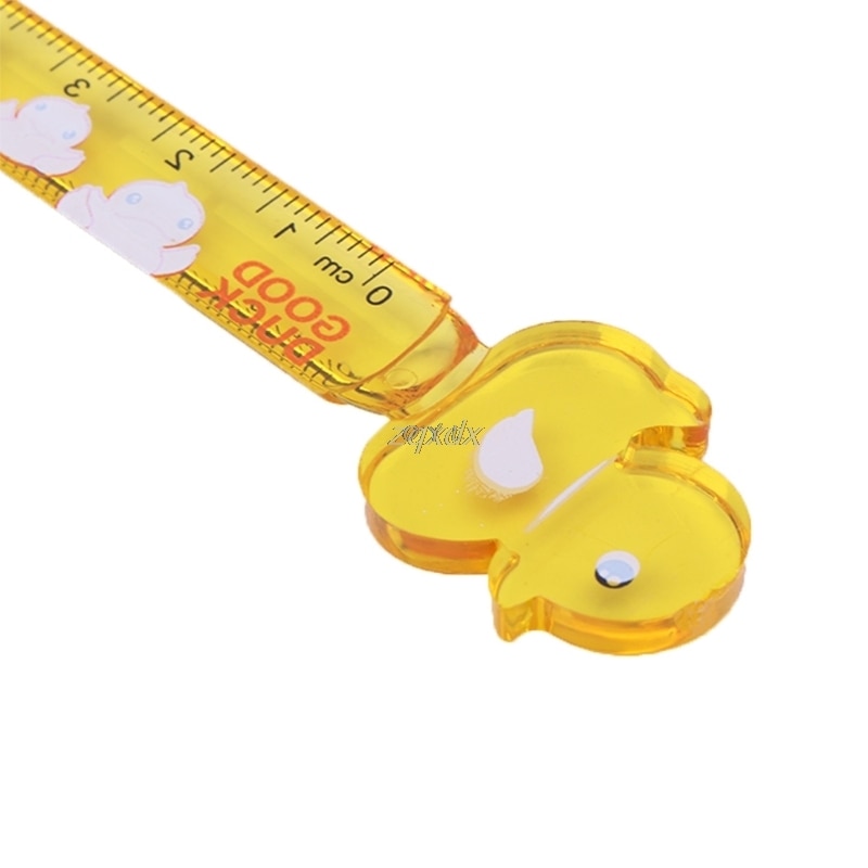Kawaii Cute Student Drawing Ruler Straight Ruler Study Measure Stationery School Office Supply