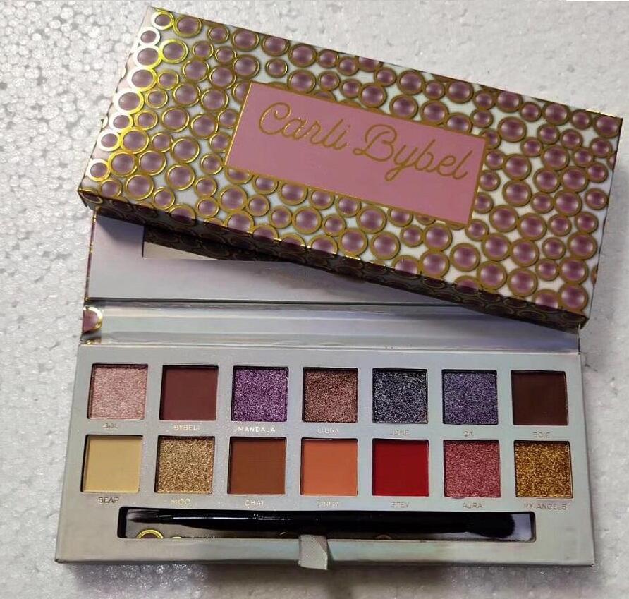 Carli Bybel Rivieras Palet Alyssa Rose Rode Oogschaduw Palet 14 Kleuren Matte Geperst Zachte Glam Modern Palet 12 kleur