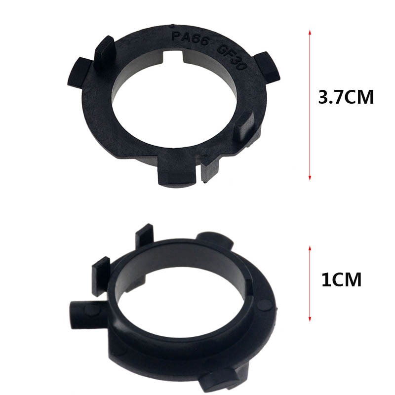 1pc h7 ledde adapter bas för hyundai veloster  i30 halvljus ledde  h7 lamphållaren adapter för kia  k4 k5 sorento ledde strålkastare