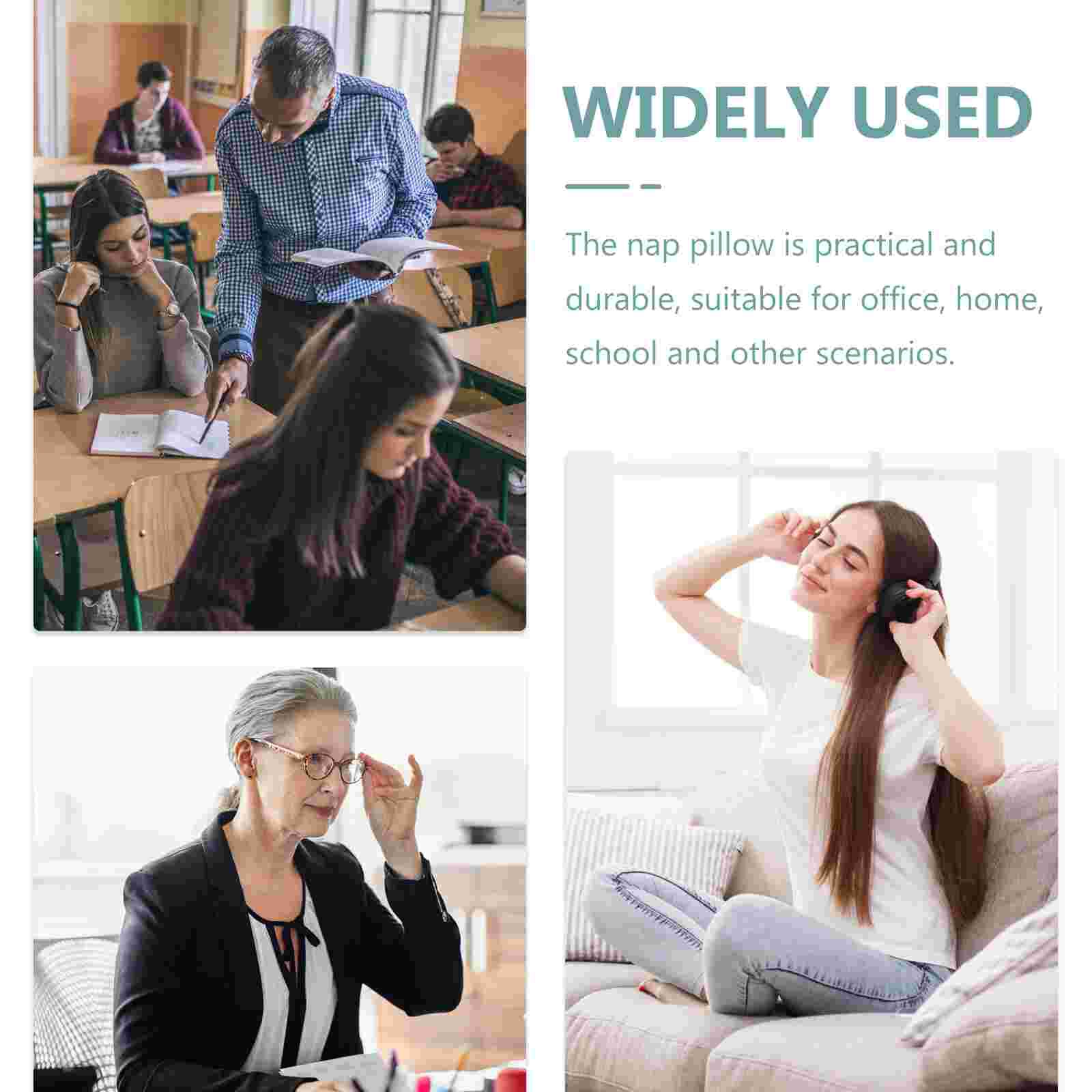 Office Nap Pillow Unique Sleeping Pillow Office Nap Cushion Desktop Siesta Pillow for Worker Students