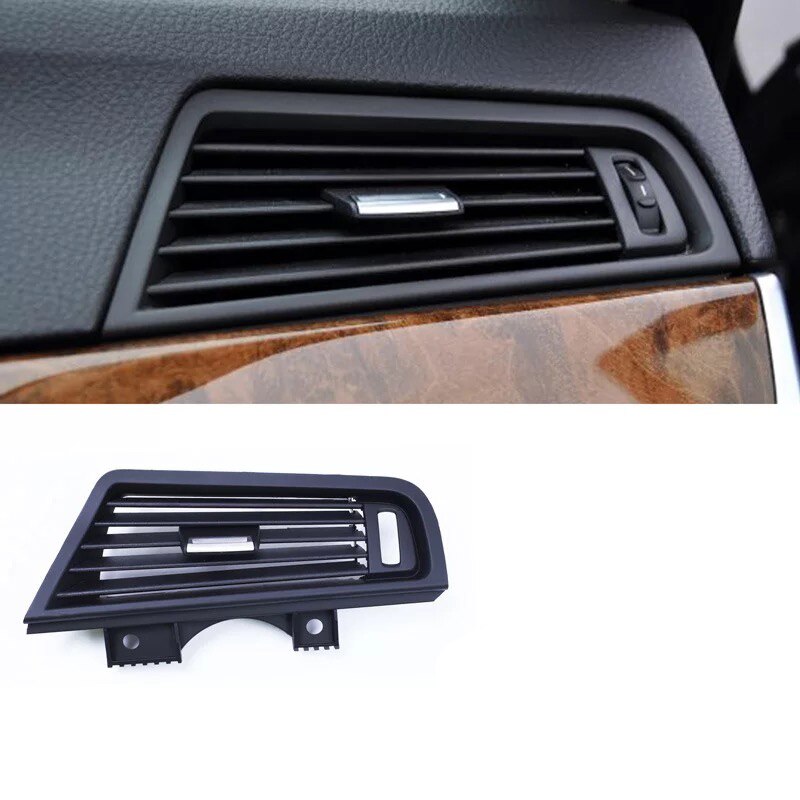 Auto Mitte Rechts Verknüpfungen Hinten Klimaanlage entlüften Grill Steckdose Tafel Abdeckung Für BMW 5 Serie F10 F18 Installation Zubehör: Vorderseite Rechts