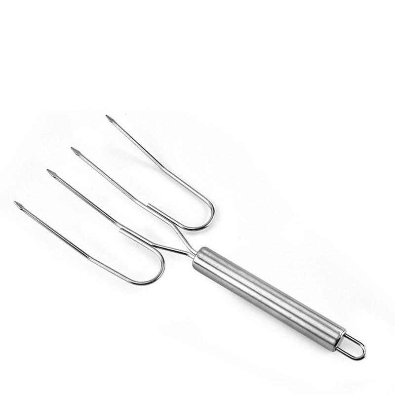Ilfml rustfrit stål mad kalkun gafler stærk udholdenhed brød skinke klip camping stege kød skovl køkkenredskaber: Default Title
