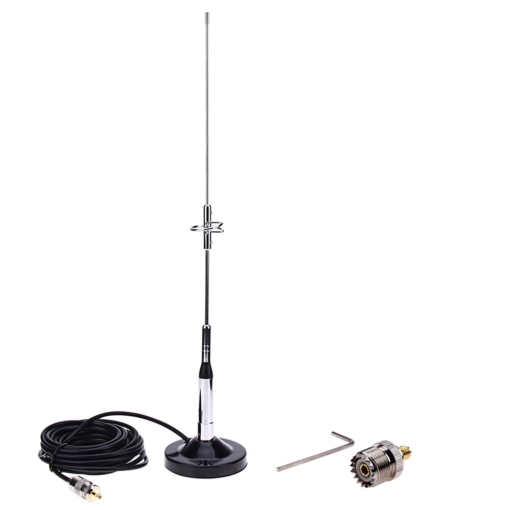 Waterdicht 770S Auto Antenne Antenne + Magnetische Mount Base UHF-M Kabel + Connector Voor Auto Coche Mobiele Radio Auto accessoires