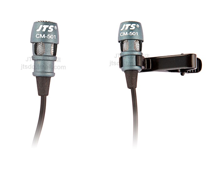 JTS CM-501 micrófono lavalier estéreo compacto, micrófono 4P para enseñanza de escenarios, mini conector (4P Mini XLR)