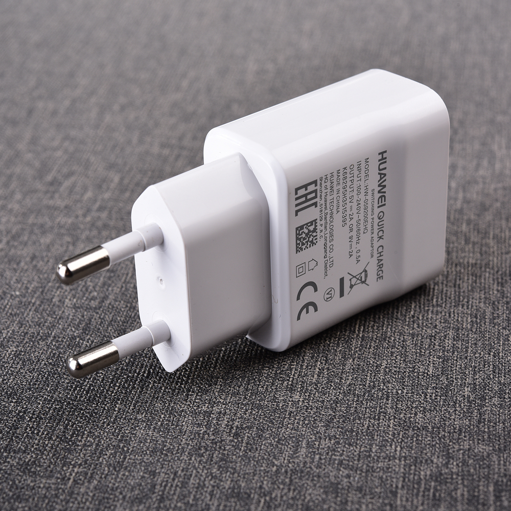 Original Huawei 9V 2A USB Schnelle Ladegerät EU UNS UK Stecker Schnell Adapter Für P9 P10 Plus/P20 p30 Lite/Nova 3 3e 4 4e 5 Honor 8 9 10 V9