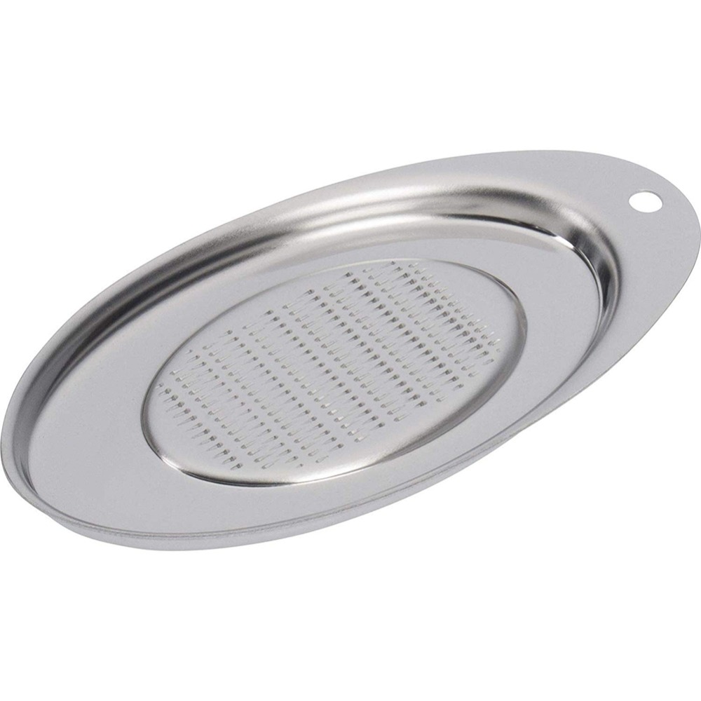 Household Stainless Steel Cutter Grinding Garlic Plate Kitchen Tool Ginger Garlic Grinding Grater Planer Slicer Vegetable Mud