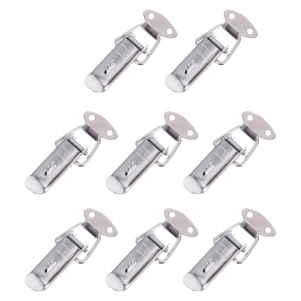 8pcs Spring Loaded Toggle Hasp Toggle Cabinet Box Lock for Box
