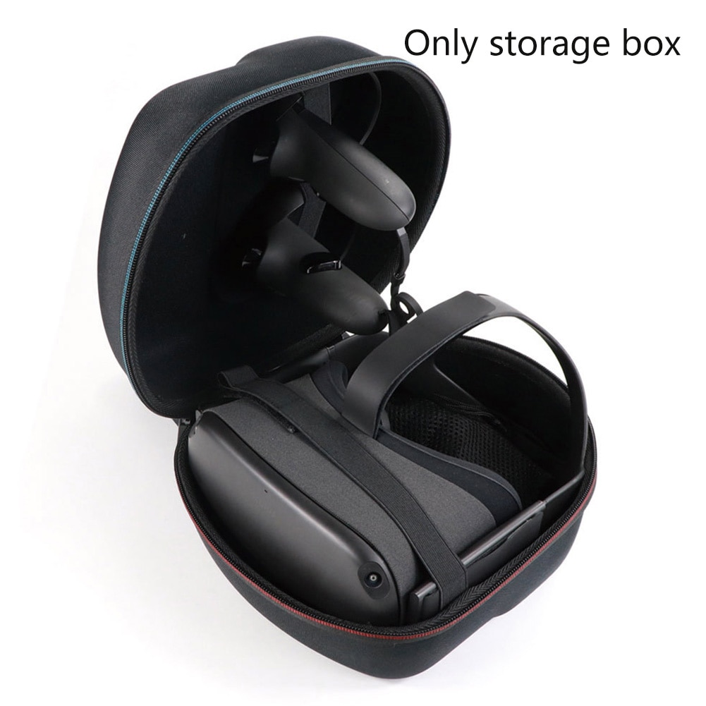 Draagtas Rits EVA Opbergdoos VR Gaming Headset Mode Accessoires Dustpfoof Controllers Hard Shell Voor Oculus Quest
