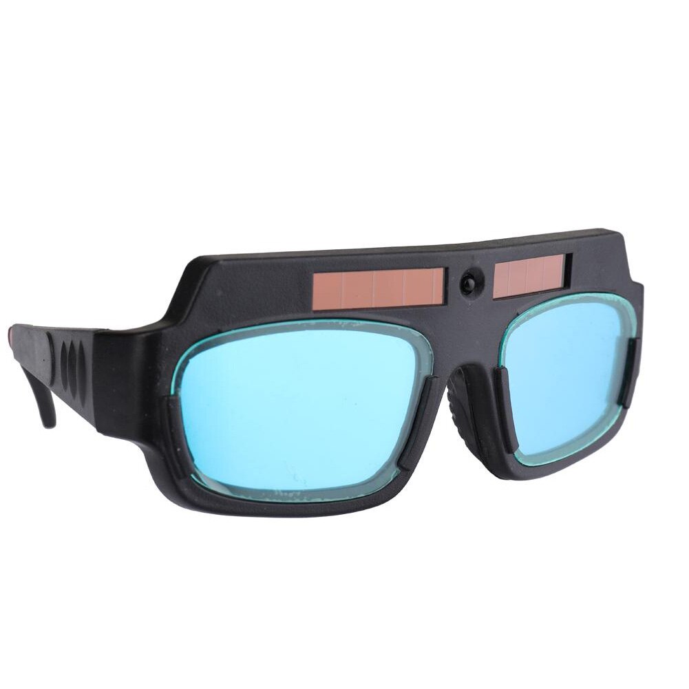 Gafas de soldadura con oscurecimiento Solar automático, gafas protectoras de seguridad para soldar con oscurecimiento automático, color negro, antideslumbrantes, 1 ud.