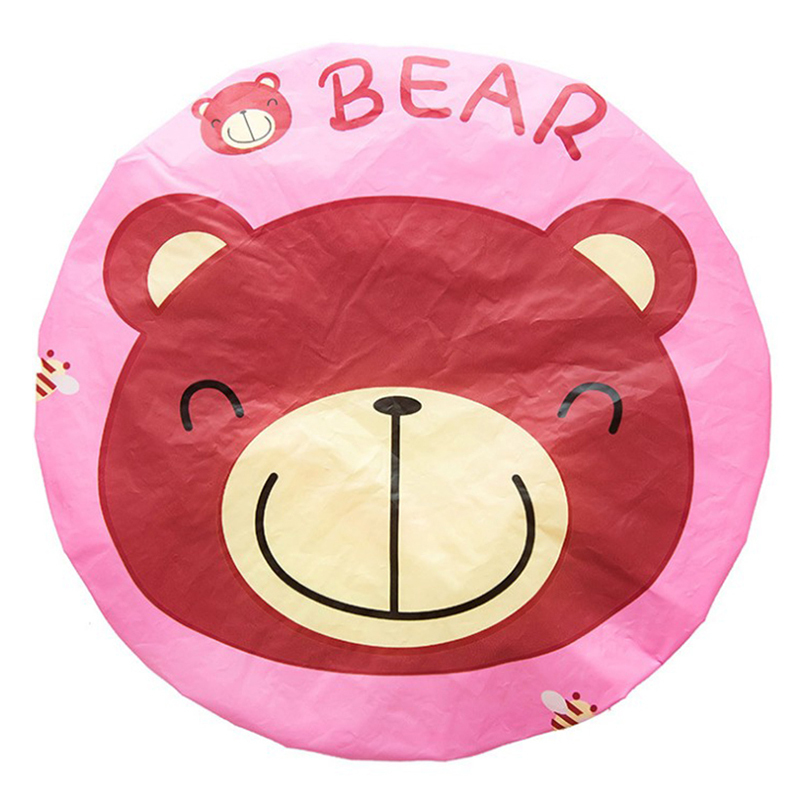 mignon bonnet de douche étanche épaissi adulte dame shampooing casquette imperméable bain chapeau bonnet de douche: 5