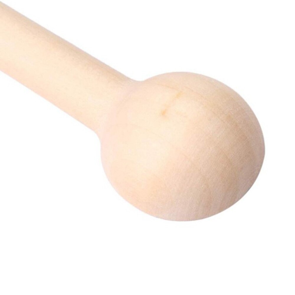 Mini natur trä hem kök matlagningsskedar verktyg scooper salt krydda honung kaffeskedar pack  of 25