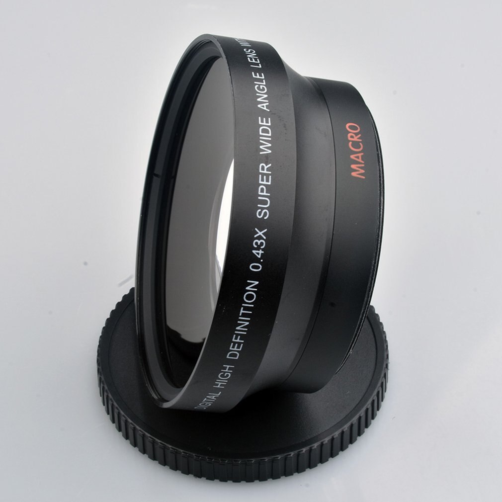 67Mm 0.43X Professionele Groothoek Lens Optische Glas Ultra Groothoek Fisheye Lens Voor Digitale Camera 'S