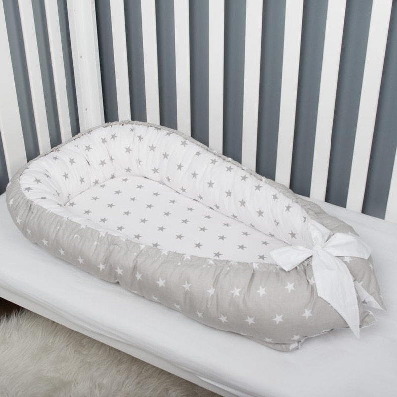 Baby bærbar barneseng baby seng nyfødt udendørs sovende søm bomuld rejse krybbe sove kurv multifunktion