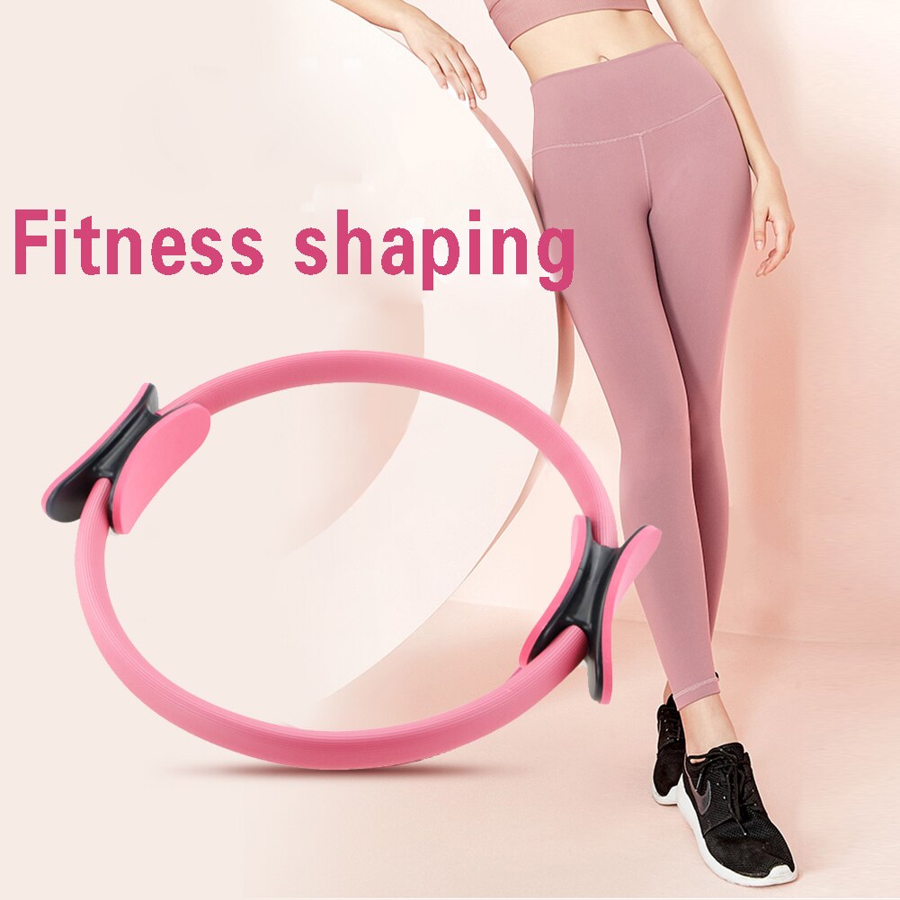 Bekväm pilatesring män kvinnor korrosionsskydd pc lätt yogacirkel träning sport fitnessutrustning för hemmagym