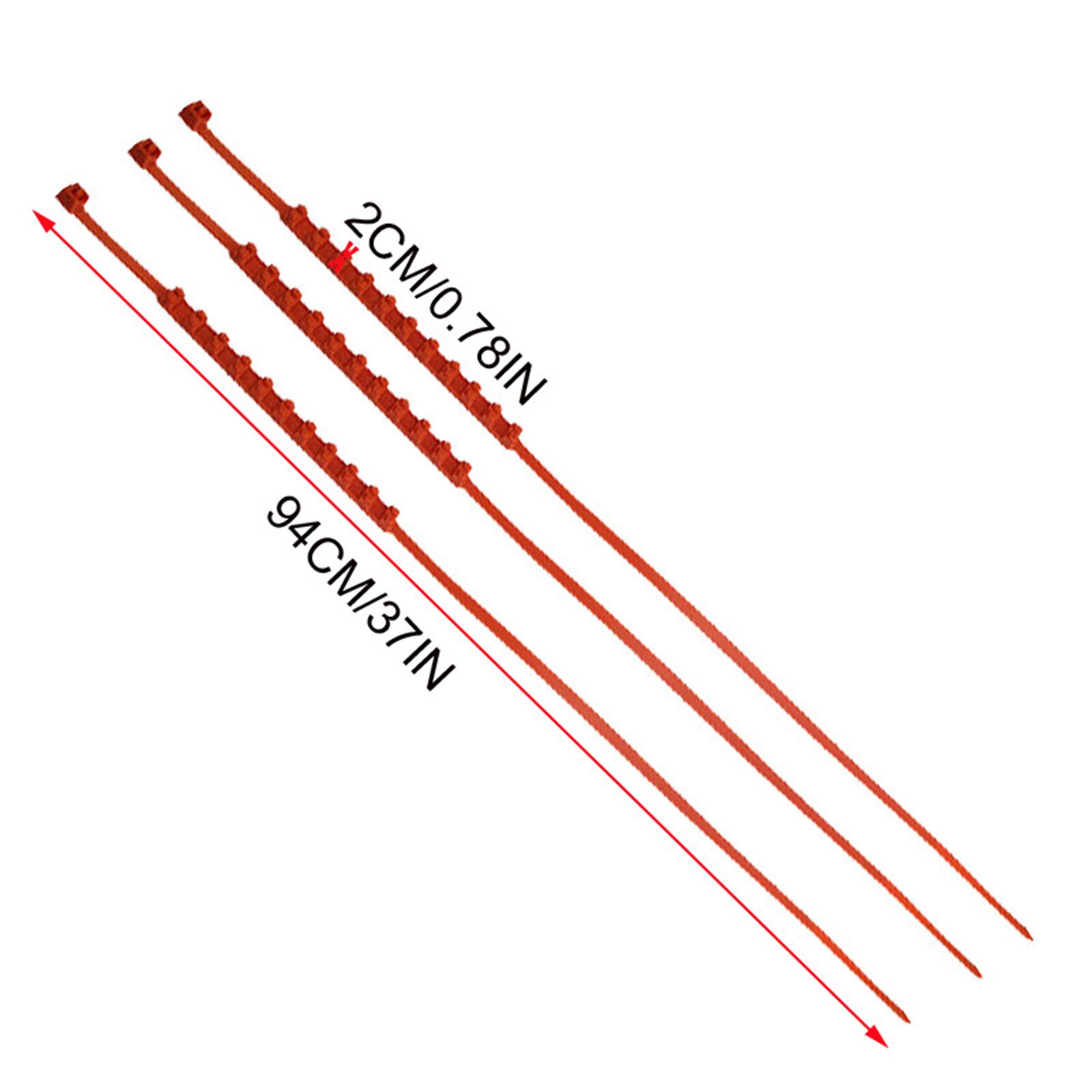 20pc/set Winter Non-slip Cable Tie Anti-skid Cable Ties For Portable Vehicles Tire Chain Snow Mud Wheel Tyre Driving Snow Chains