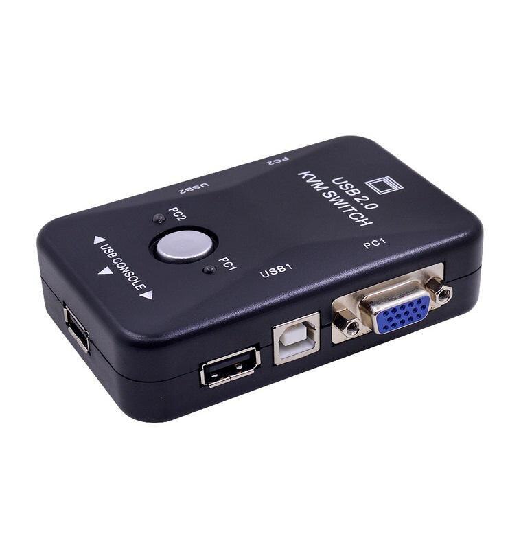 Usb 2.0 Adapters Kvm Switch 1920*1440 Vga Svga Swi... – Grandado