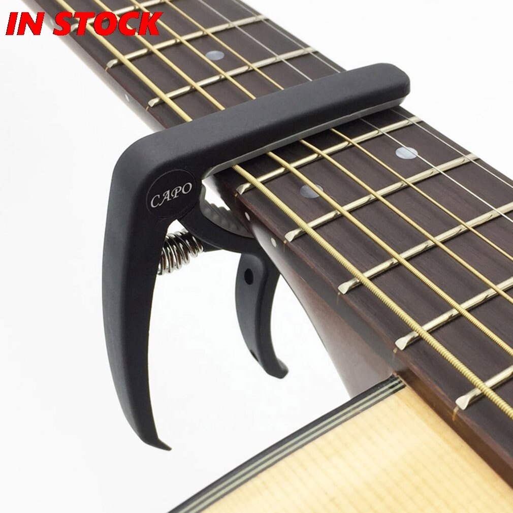 Plastic Gitaar Capo Voor 6 Snarige Akoestische Klassieke Elektrische Guitarra Tuning Klem Muziekinstrument Accessoires