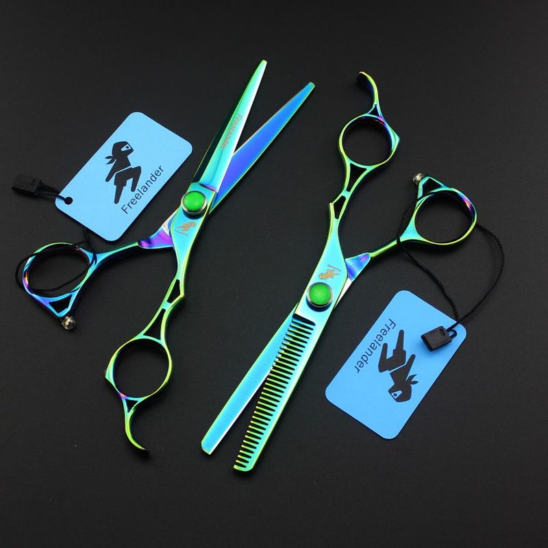 Freelander japan steel 6.0 frisørsaks frisørsaks sett hårklippsaks