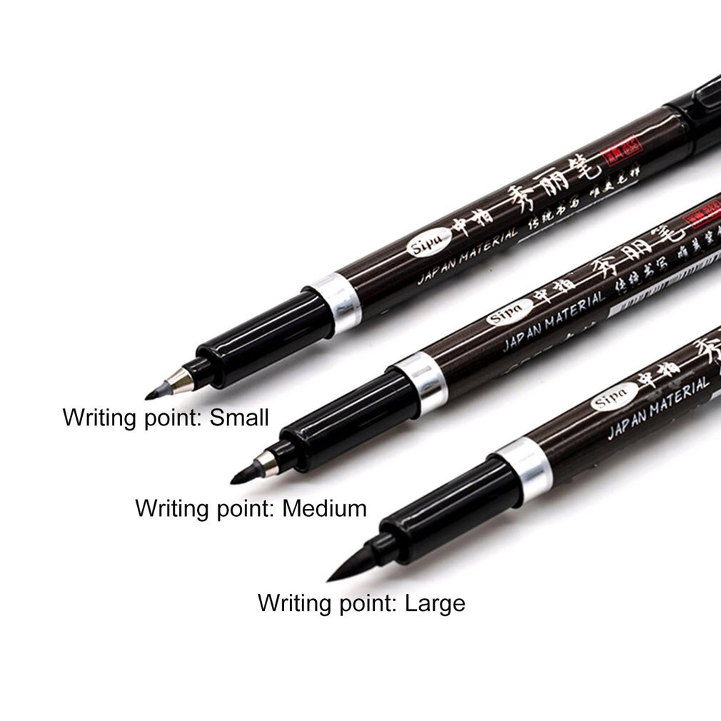 Pincel de Material japonés para caligrafía china/para palabras aprendiendo papelería oficina suministros escolares papelería