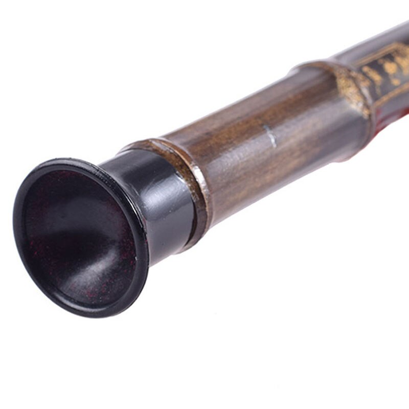 Flutes Woodwind Black Bamboo Chinese Yunnan Bawu G Key Pipe Music Instrument