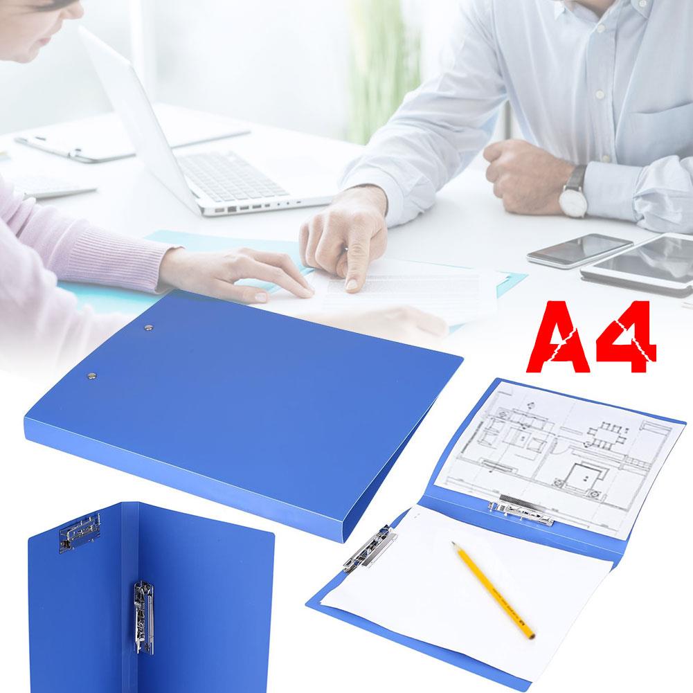 Pocket Folder Files &Amp; Supplies Paper A4 Storage Blue School Folders Office Folder/A4 Document Document PP