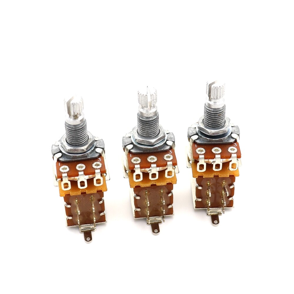 3Pcs Gitaar Pot Bass Push Pull Pot Push Pull Gitaa... Grandado