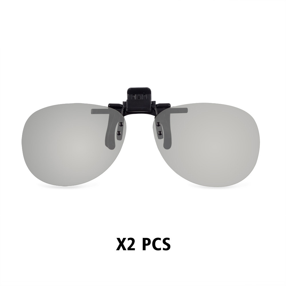 Voor Cinema Movie Vr 3D Bril Thundeal 2Pcs Passief 3D Imax Bril Frame Thicknes Kader 0.42Mm Gepolariseerde Plastic lenzen: IMAX Frame Glasses