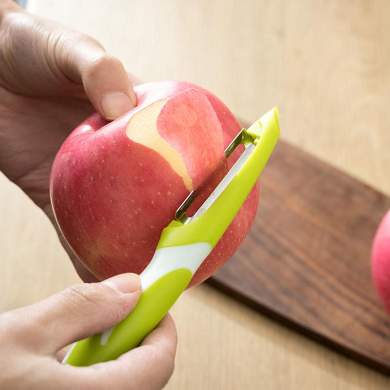 Couteau à éplucher multifonctionnel en acier inoxydable 304, adapté pour éplucher les pommes de terre et les graines de Melon, accessoires de couteaux de cuisine pour fruits