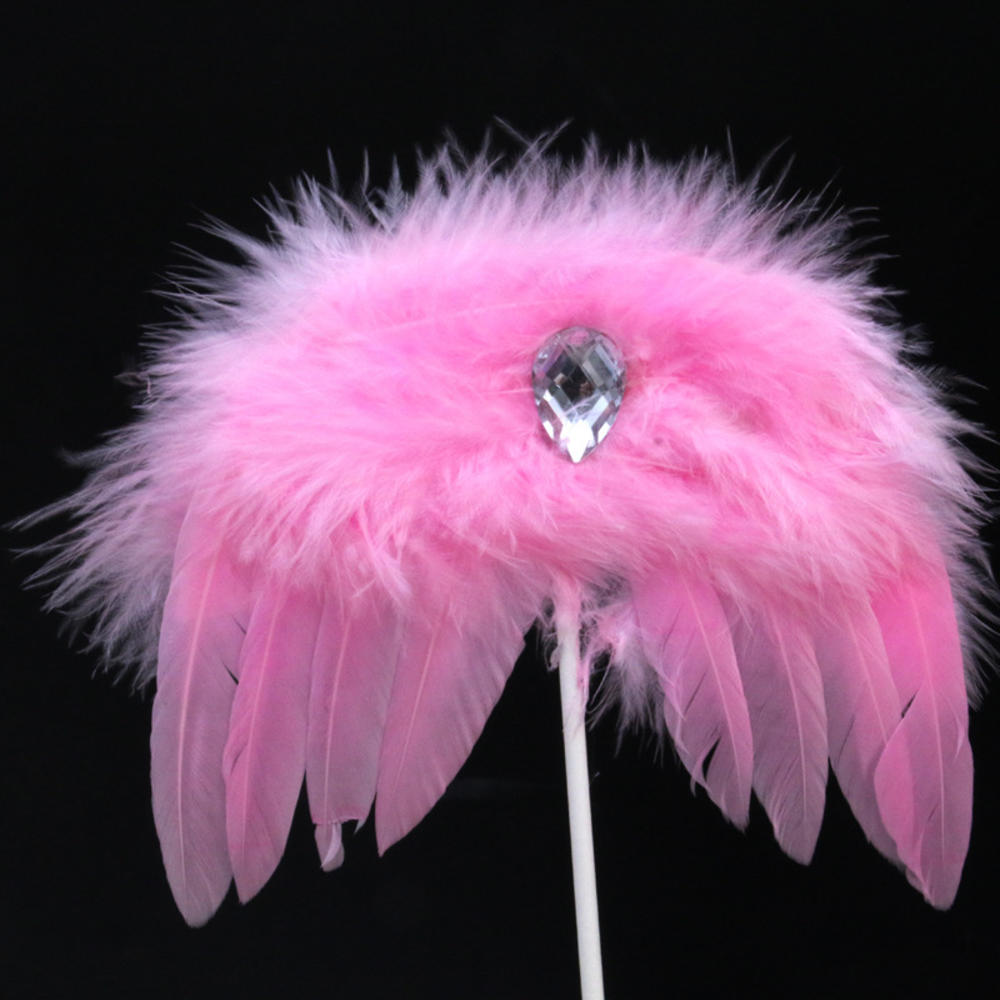 Beautiful Feather Cake Decoration For Birthday Party Lovely Insert Party Decor