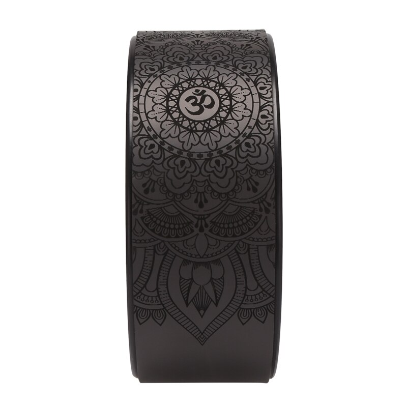 Elos-yoga-rad, rückenrad, yogarolle aus kork für dehnung, flexibilität, rückbeugen, vertiefung der yoga-pose, rückbeuge