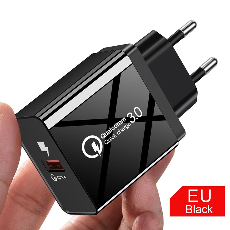 Quick Wall Charger Ugreen 3.0 QC 18W USB Charger QC3.0 for Samsung s10 Xiaomi iPhone Huawei mobile phone charger