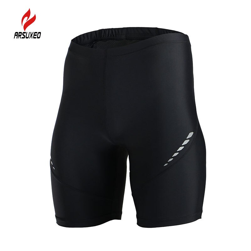 ARSUXEO Mens Sports Running Shorts Compression Tights Base Layer Active Workout Training Shorts P505: M