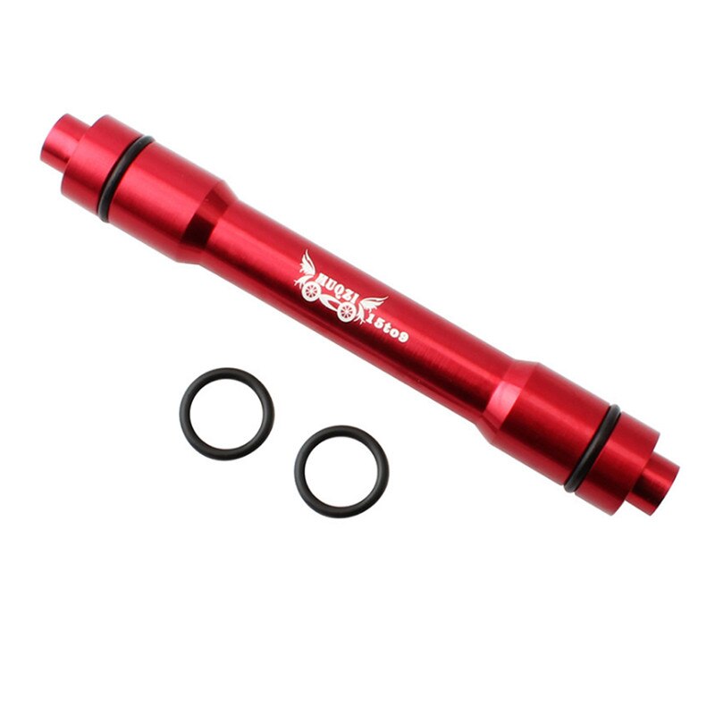 15mm to 9mm qr adapter mtb cykel gennem aksel nav quick release 100mm cykel forhjul nav adapter: R