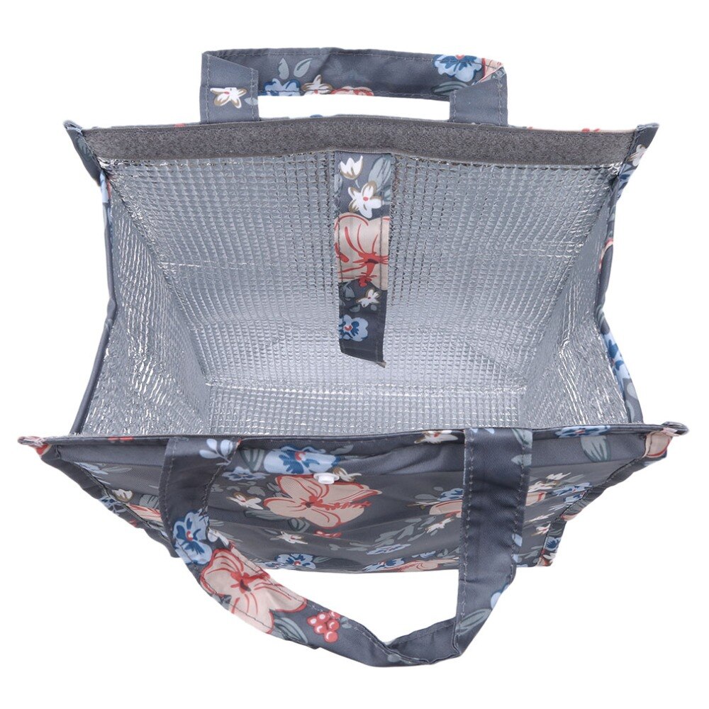 Waterdichte Speciale Thermische Isolatie Opslag Tote Draagbare Geïsoleerde Lunch Box Pouch Cooler Canvas Doek Voedsel Zak
