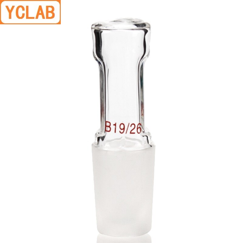 YCLAB Glass Stopper Hollow 14/23 19/26 24/29 29/32 34/35 40/38 Standard Ground Mouth Laboratory Chemistry Equipment
