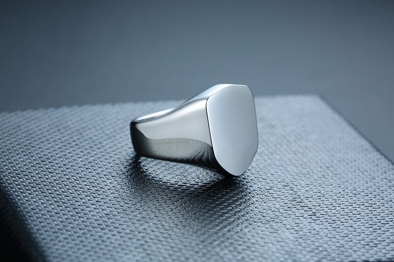 Rostfritt stål män ring för pojke vänskap man silver färg ring smycken tillbehör personlighet svart ring hane: 7 / Silverfärgad ring