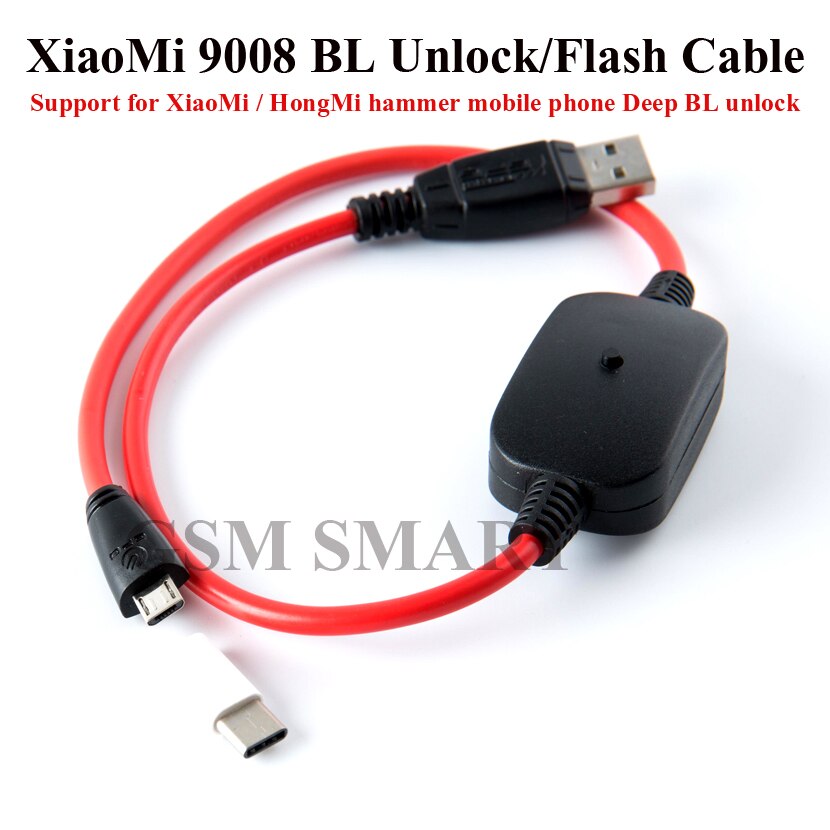 Apply to XiaoMi/HongMi Engineering Flash Force port 9008 BL Unlock mobile phone depth of the flash