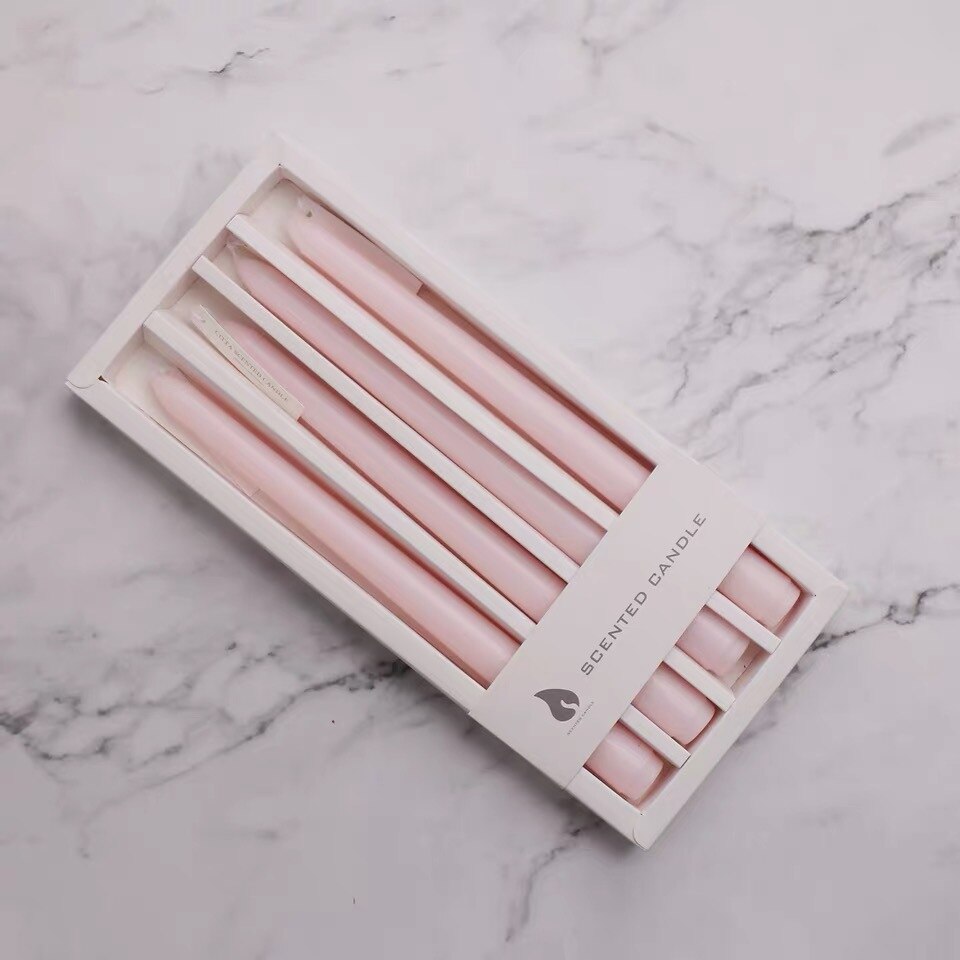 Farbverlauf Kerze Rauchfreien Lange Europäischen Duft Kerze Hochzeit Party Kleine Hacer Velas Dekoration EB50LZ: Stil 13