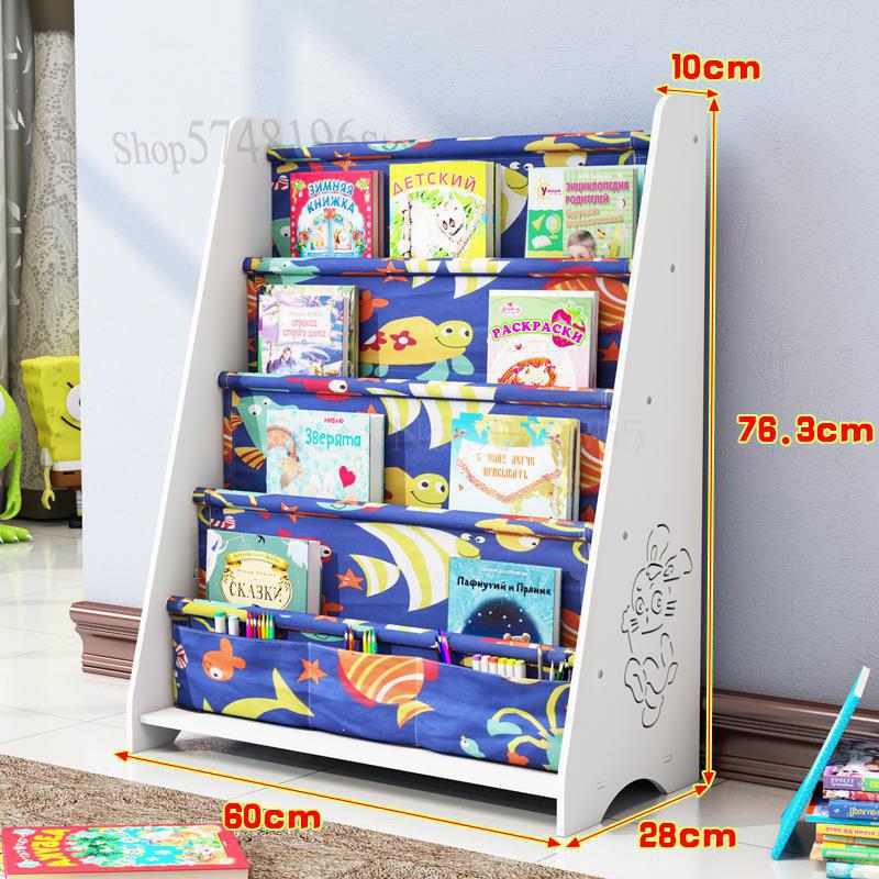 freundlicher Bücherregal Boden Einfache Gestell Wirtschaftlich Schüler Bücherregal Kindergarten freundlicher Bild Buch Lagerung Gestell: VIP 9